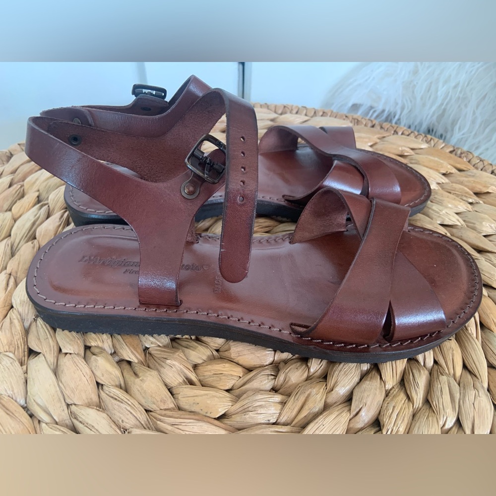 Italian leather sandals